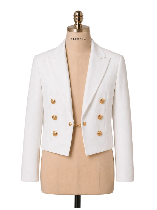 Men’s Naval Mess Jacket in White