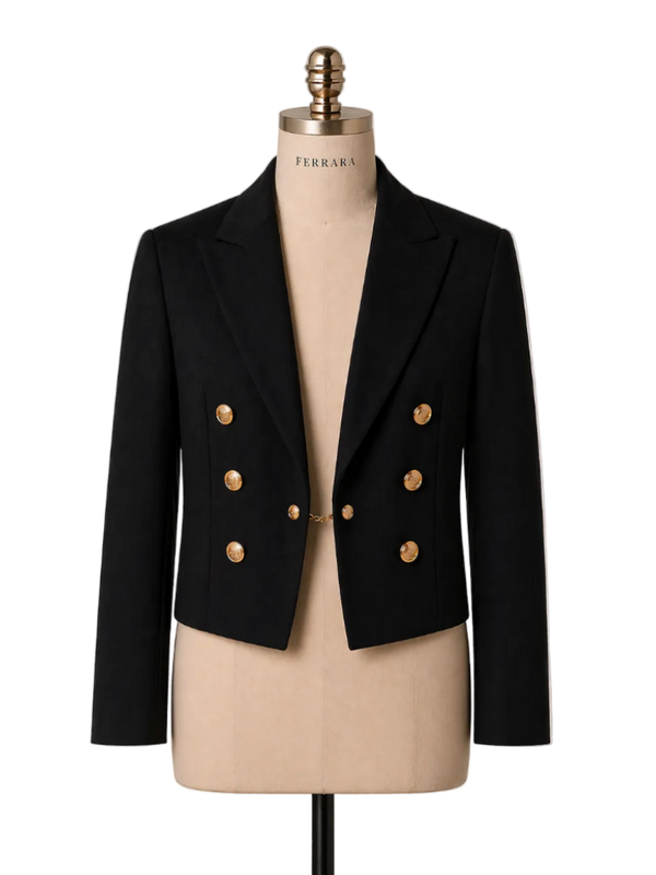 Men’s Naval Mess Jacket in Black
