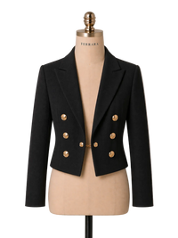 Women's Mess Jacket in Black