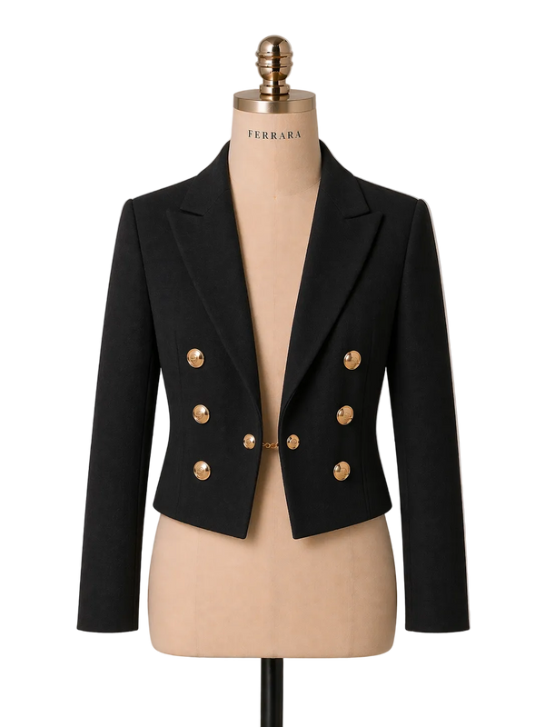 Women's Mess Jacket in Black